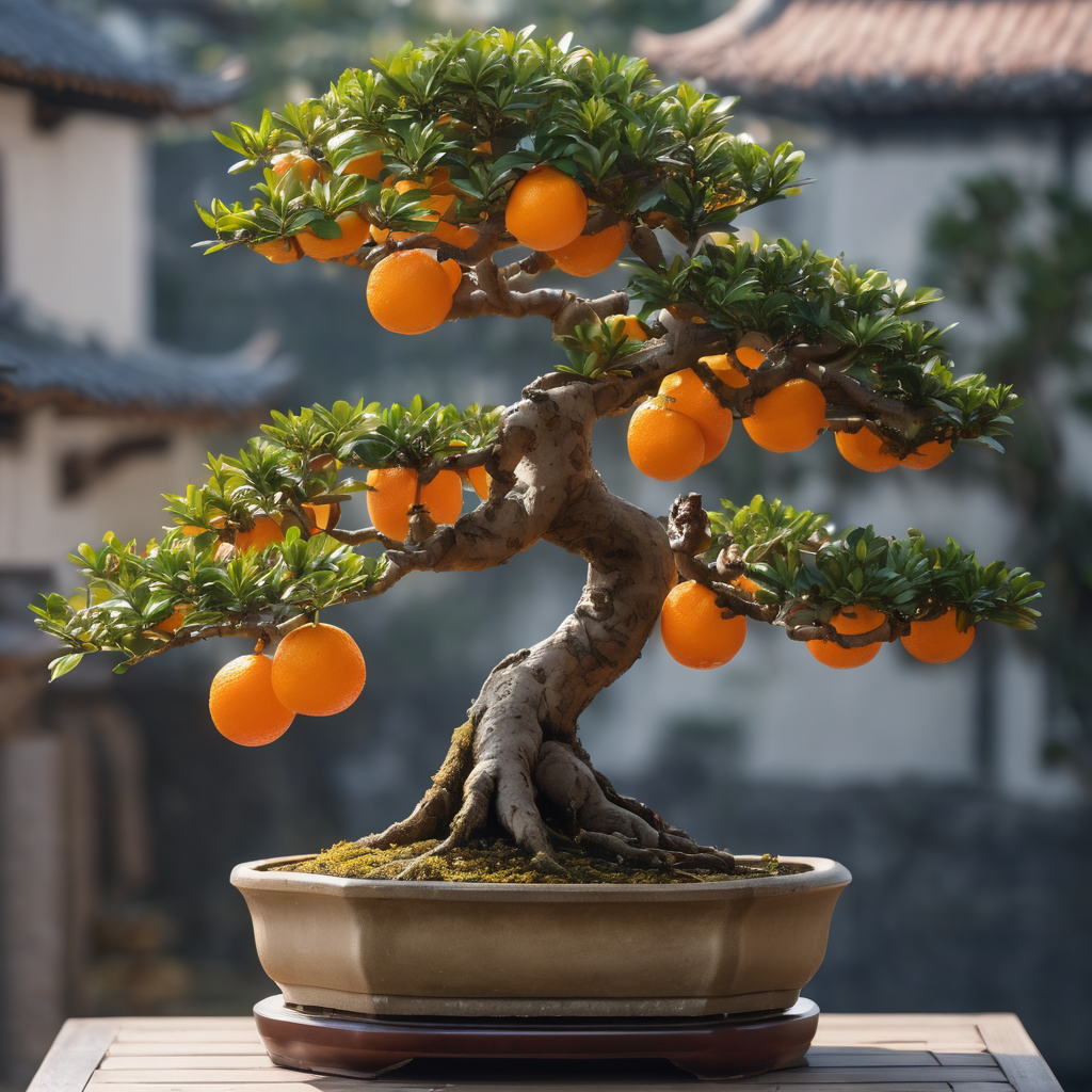 Tree displaying many fruits